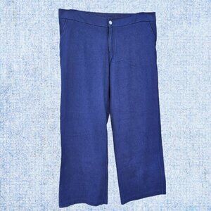NWT Merona Women's Dark Blue Cotton Casual Pant - 12